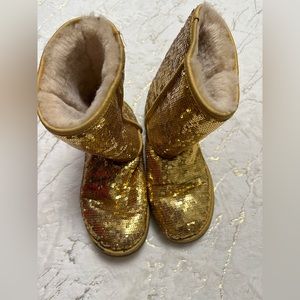 Gold Sequin UGG